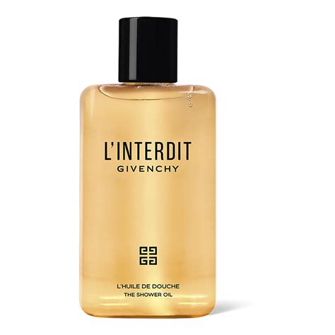 l'interdit shower oil